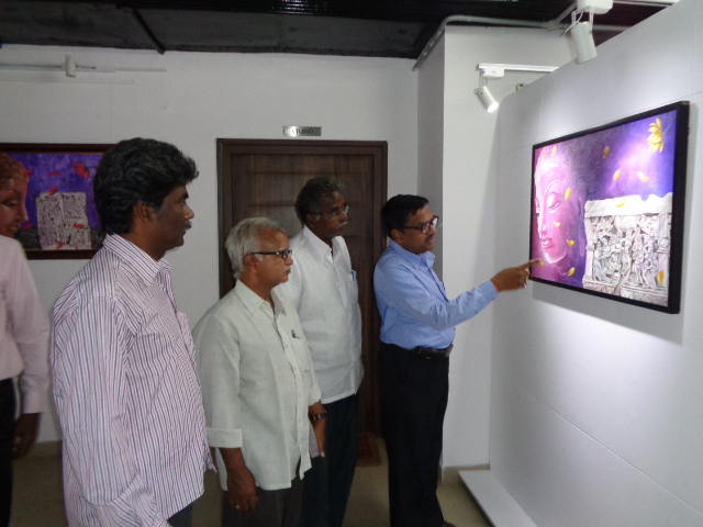 Visit of Sri ChallaPrakash , Chairman , Srinivasa Shipping and Property Development Ltd. company.Visit of Aravinda School Children on 07.05.2015